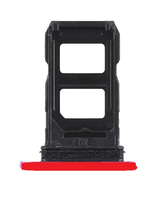 Sim Tray Slot Holder for Oppo R17 Pro Red Zeespares Sim Tray Slot Holder for Oppo R17 Pro Red Zeespares